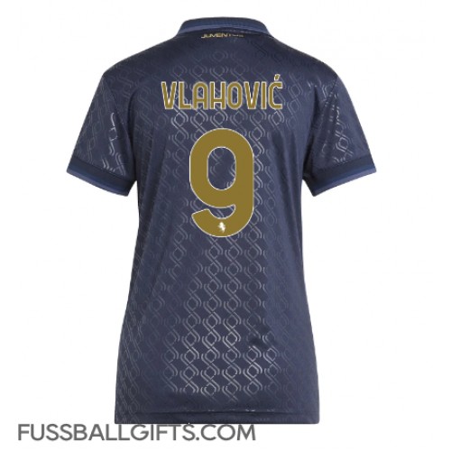 Juventus Dusan Vlahovic #9 Fußballbekleidung 3rd trikot Damen 2024-25 Kurzarm